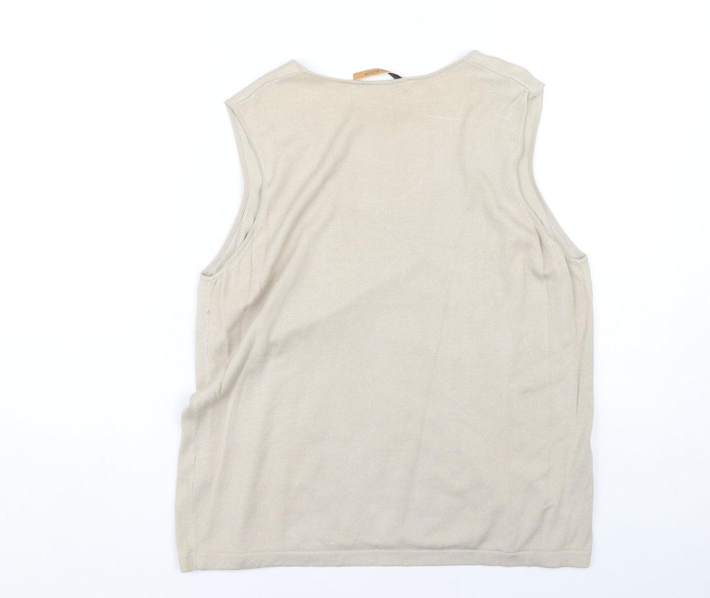Womens UK Size L Windsmoor Beige Basic Tank