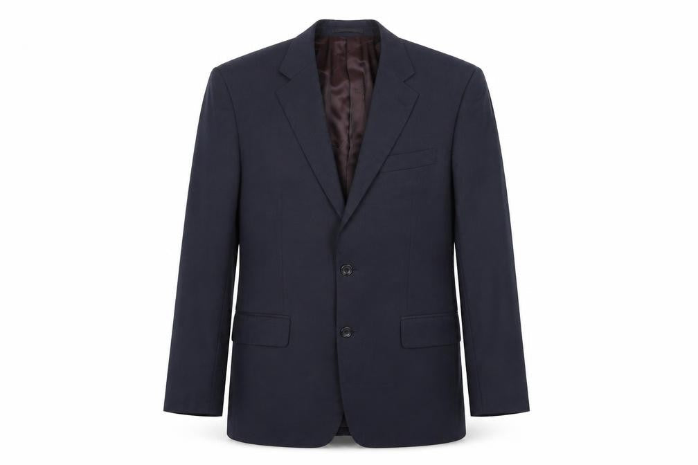 Mens UK Size 38 Chester Barrie Regular Blue Suit Jacket
