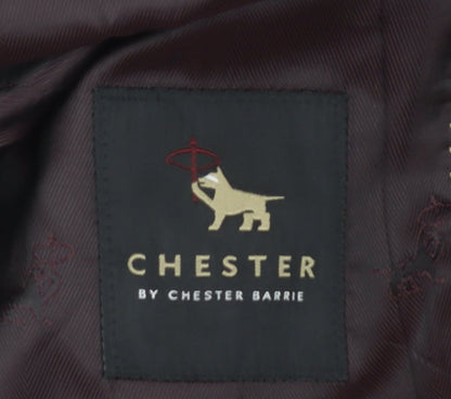 Mens UK Size 38 Chester Barrie Regular Blue Suit Jacket