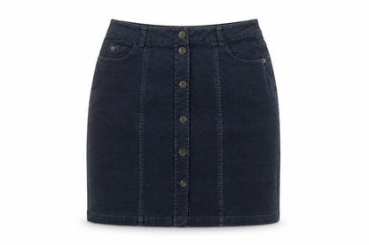 Womens UK Size 6 Fat Face Straight & Pencil Corduroy Skirt