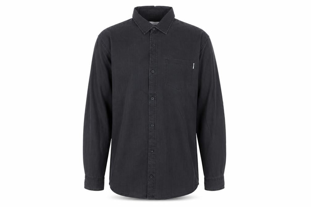 Jack & Jones Men's Black Button-Up Shirt L