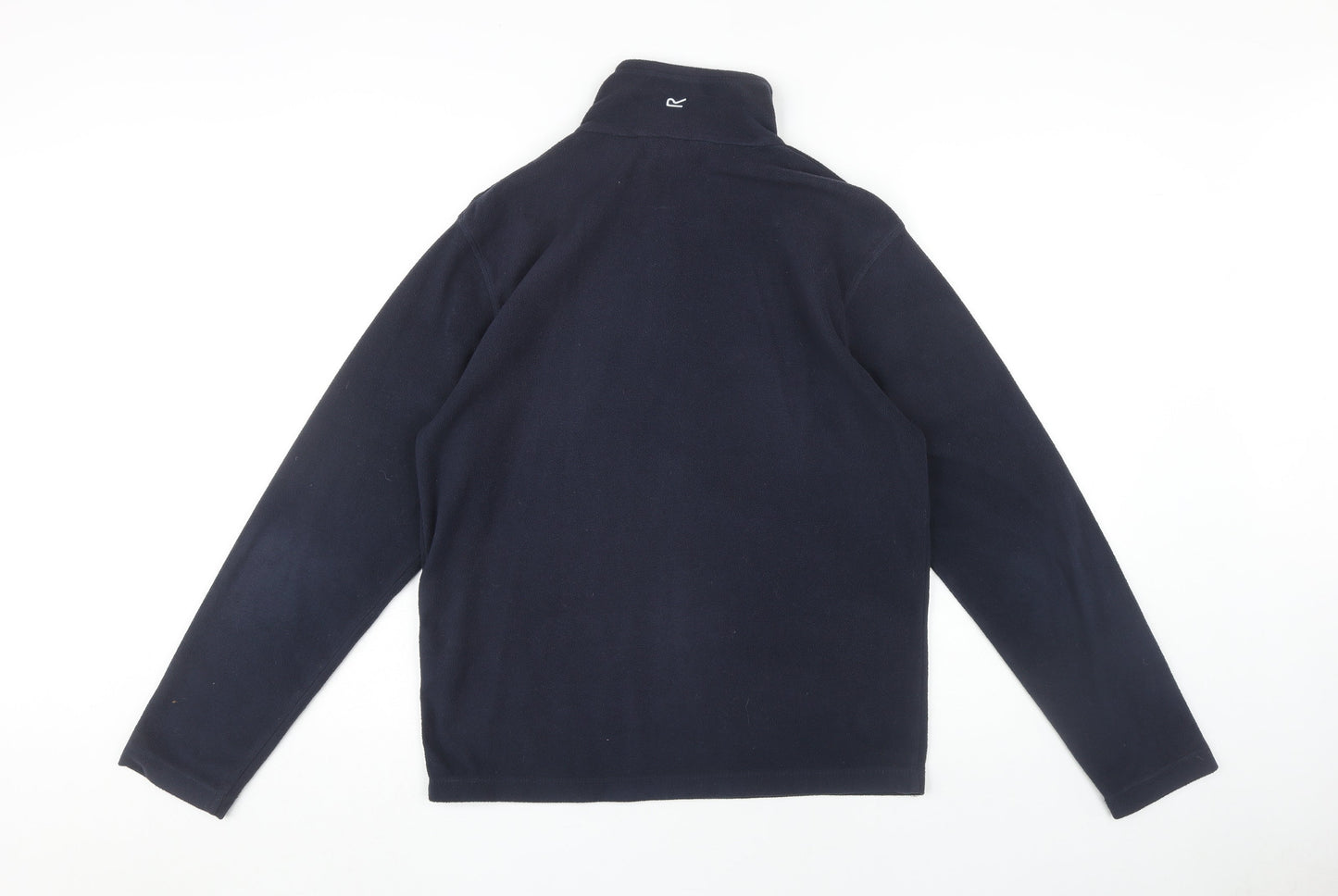 Mens UK Size S Regatta Blue 1/4 Zip Sweatshirt