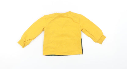McKenzie Unisex Baby Top 12-18M Yellow Multicolour Floral