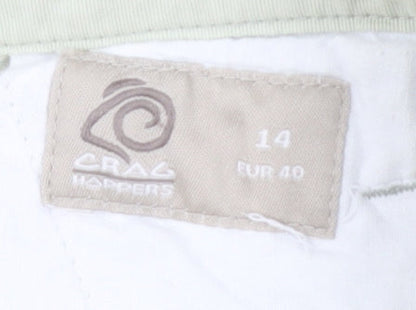 Craghoppers Women's Beige Cargo Trousers Size 14