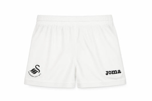 Joma Boys White Athletic Shorts Size 4 Polyester