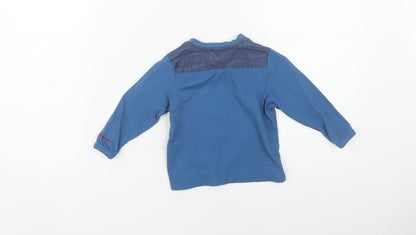 Ben Sherman Boys Blue Car Print T-Shirt 6-12 Months