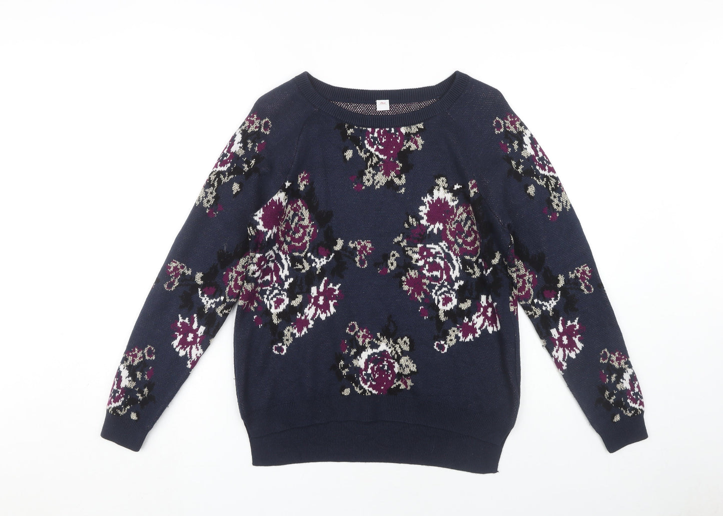 Womens UK Size 10 s.Oliver Multicoloured Pullover Jumper