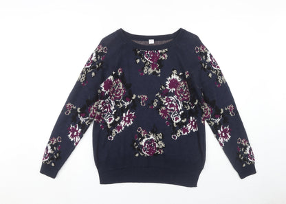 Womens UK Size 10 s.Oliver Multicoloured Pullover Jumper