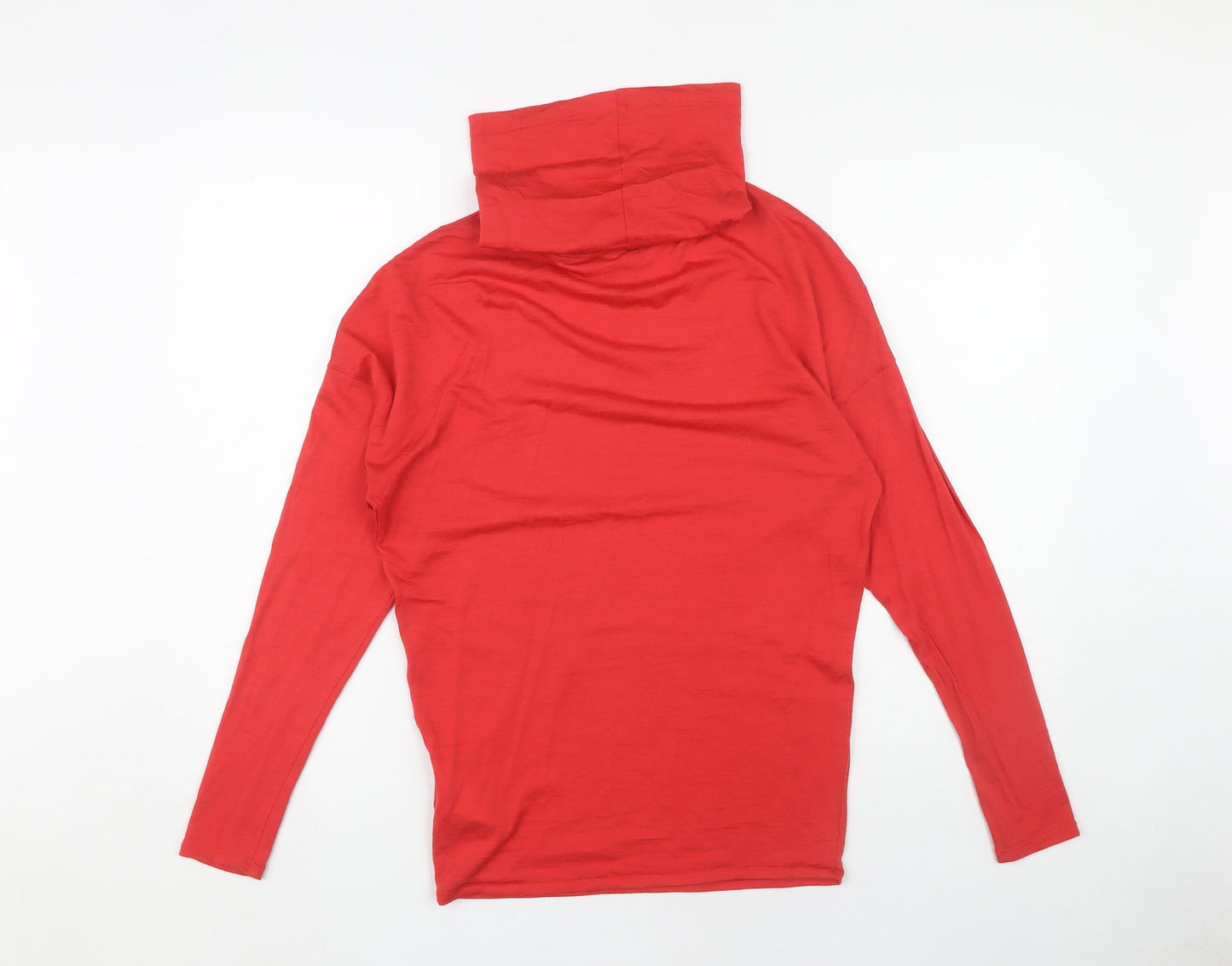 Nike Men's Red Pullover XS Slim Fit High Neck Top