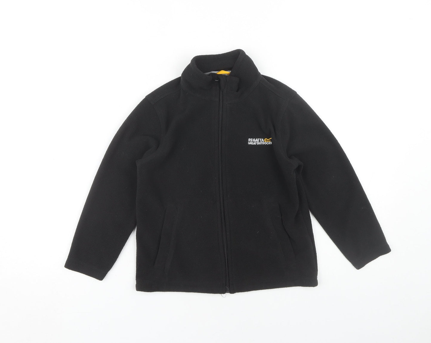 Regatta Boys' Black 5-6 Years Basic Jacket, Full Zip