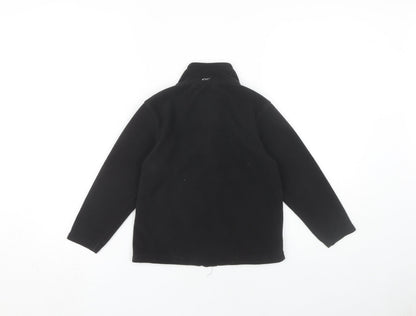 Regatta Boys' Black 5-6 Years Basic Jacket, Full Zip