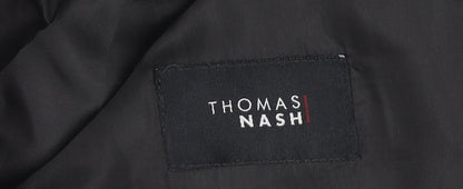 Thomas Nash Men's Black Suit Jacket 44 Regular Fit Business