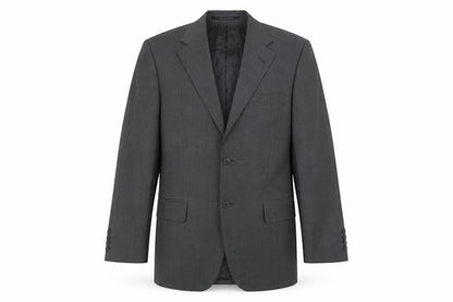 Mens UK Size 38 Jeff Banks Regular Grey Suit Jacket
