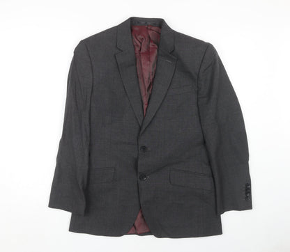 Mens UK Size 36 T.M.Lewin Regular Grey Suit Jacket