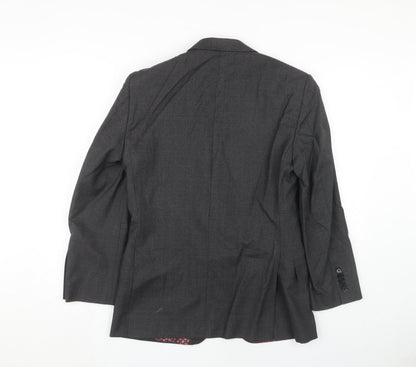 Mens UK Size 36 T.M.Lewin Regular Grey Suit Jacket
