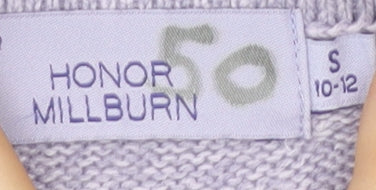 Honor Millburn Women’s Purple Mock Neck Sweater S