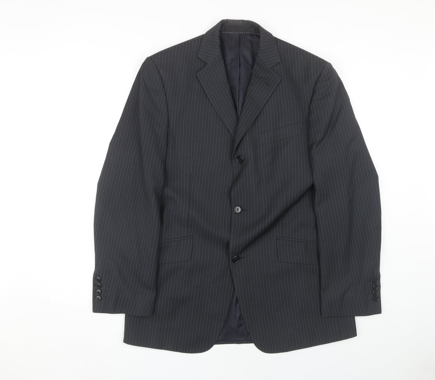 Mens UK Size 38 Moss Regular Grey Suit Jacket