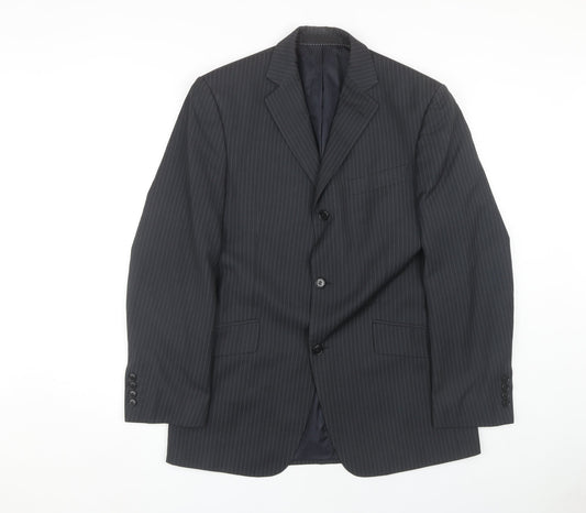 Mens UK Size 38 Moss Regular Grey Suit Jacket