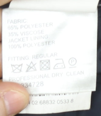 Mens UK Size 38 Moss Regular Grey Suit Jacket