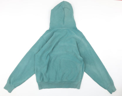 Mens UK Size S Champion Green Pullover Hoodie