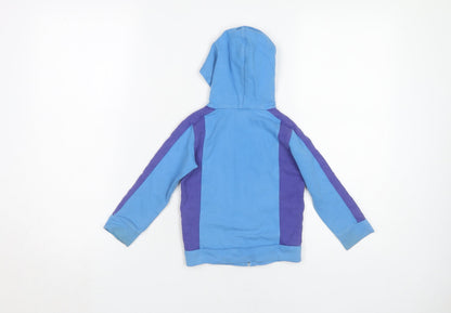 Nike Boys Blue Hoodie, 18-24 Mo, Casual, Cotton, Logo