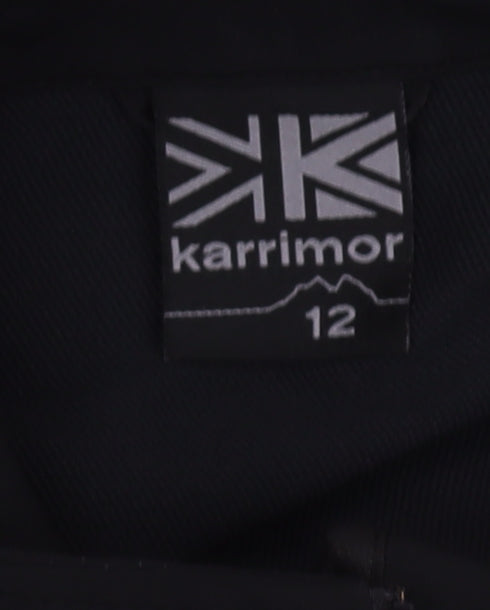 Womens UK Size 12 Karrimor Black Basic Jacket