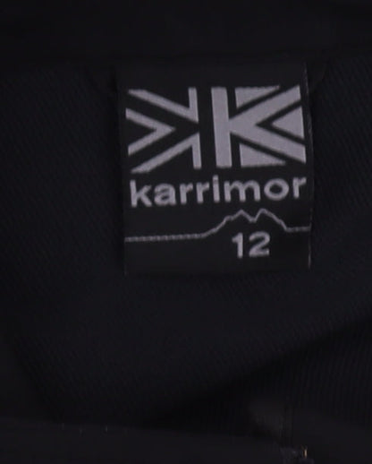 Womens UK Size 12 Karrimor Black Basic Jacket