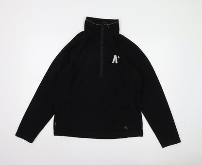 Mens UK Size M Craghoppers Black Henley Sweatshirt