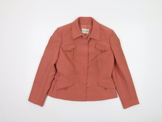 Windsmoor Women's Pink Suit Jacket Size 12 Lined