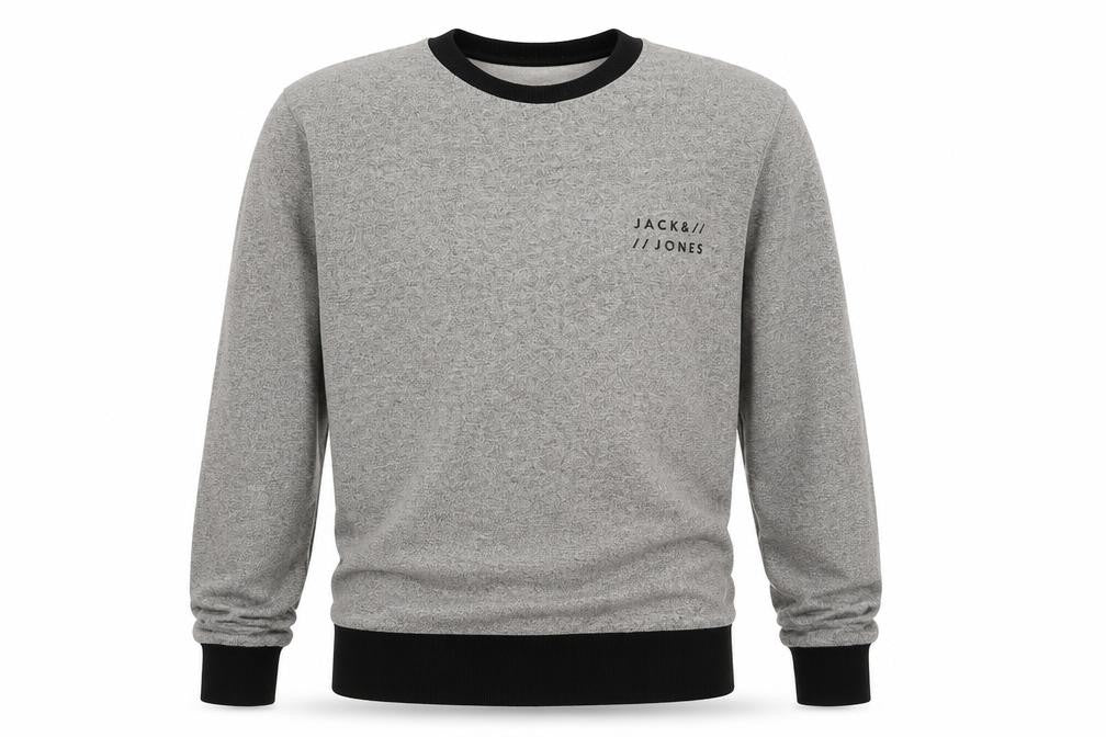 Mens UK Size M JACK & JONES Grey Pullover Sweatshirt