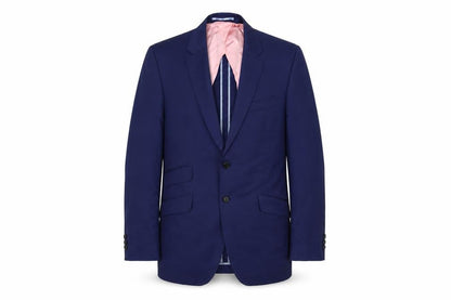 Charles Tyrwhitt Men's Blue Wool Blazer Size 38