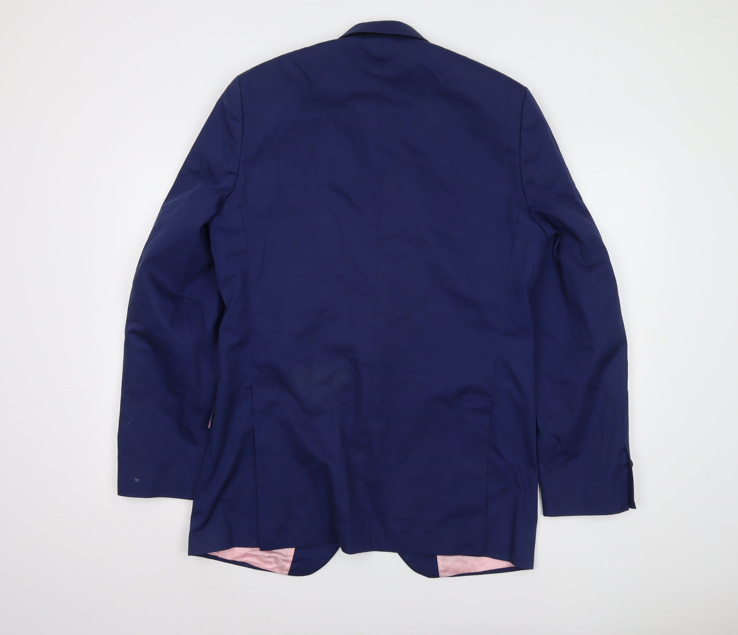Charles Tyrwhitt Men's Blue Wool Blazer Size 38