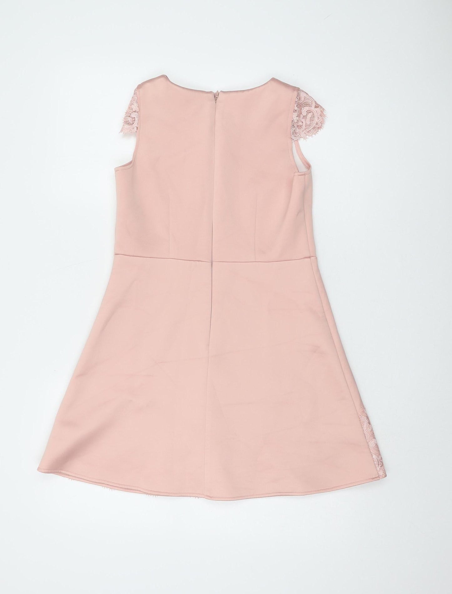 Lipsy Girls Pink A-Line Party Dress, Knee Length, 11 Years