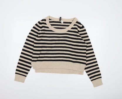 Womens UK Size 12 H&M Multicoloured Pullover Jumper