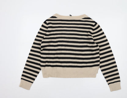 Womens UK Size 12 H&M Multicoloured Pullover Jumper