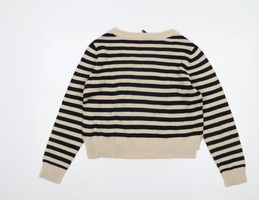 Womens UK Size 12 H&M Multicoloured Pullover Jumper