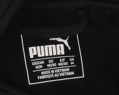 Puma Men's Black Track Jacket Size M Gym & Jogging