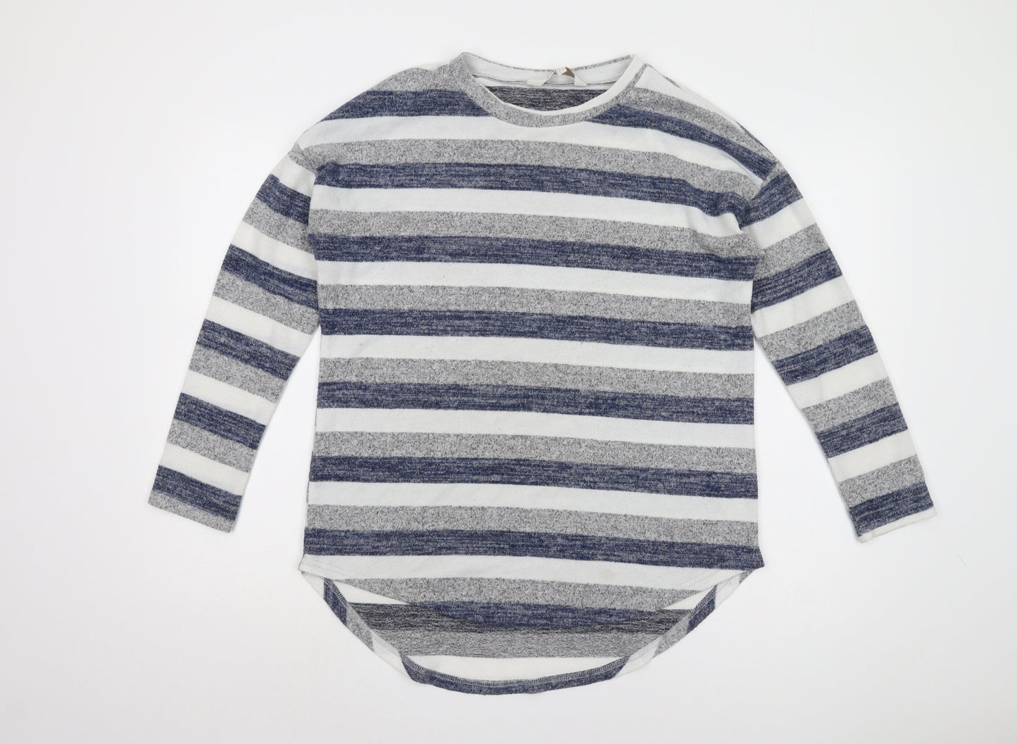 Apricot Women’s Multicoloured Striped Pullover Jumper, 2XS