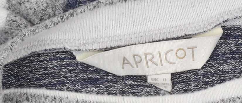 Apricot Women’s Multicoloured Striped Pullover Jumper, 2XS