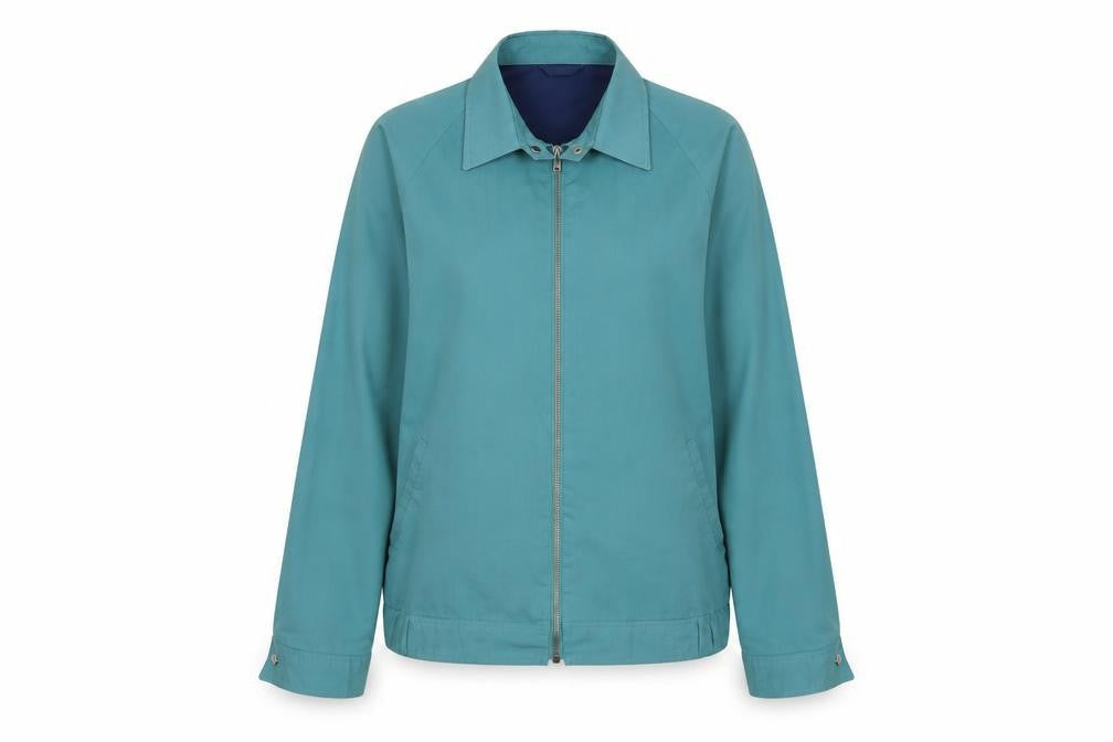 St Michael Women's Blue Mid-Length Jacket Size 10