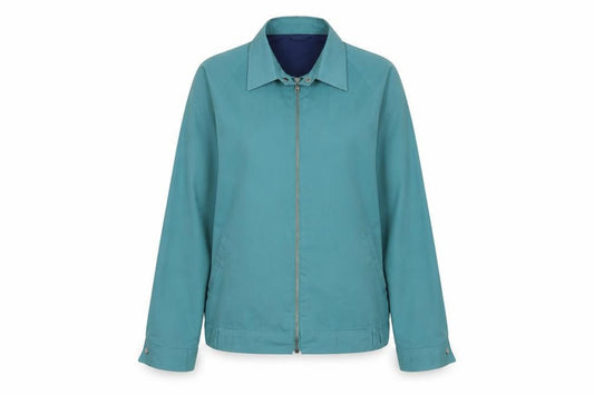 St Michael Women's Blue Mid-Length Jacket Size 10