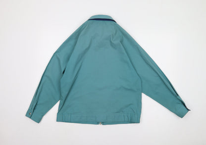 St Michael Women's Blue Mid-Length Jacket Size 10