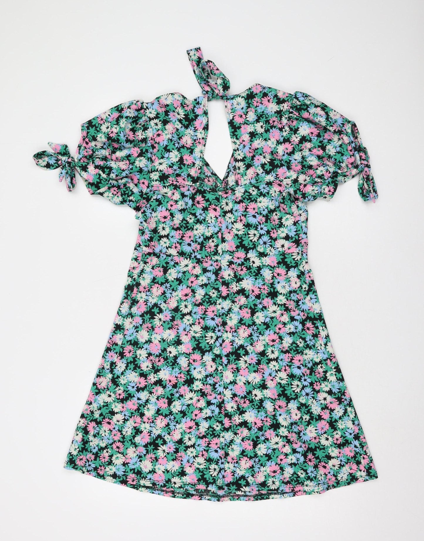 Dorothy Perkins Women's Multicoloured Floral Dress, Size 8