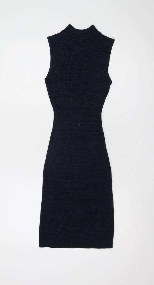 Apricot Women's Black Bodycon Dress, Size 10