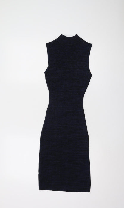 Apricot Women's Black Bodycon Dress, Size 10