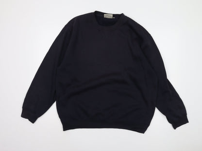 Zantos Men's Black Pullover Sweatshirt L