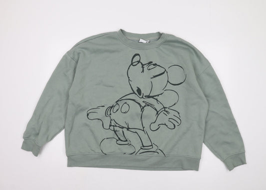 Womens UK Size XL Disney Grey Pullover Sweatshirt