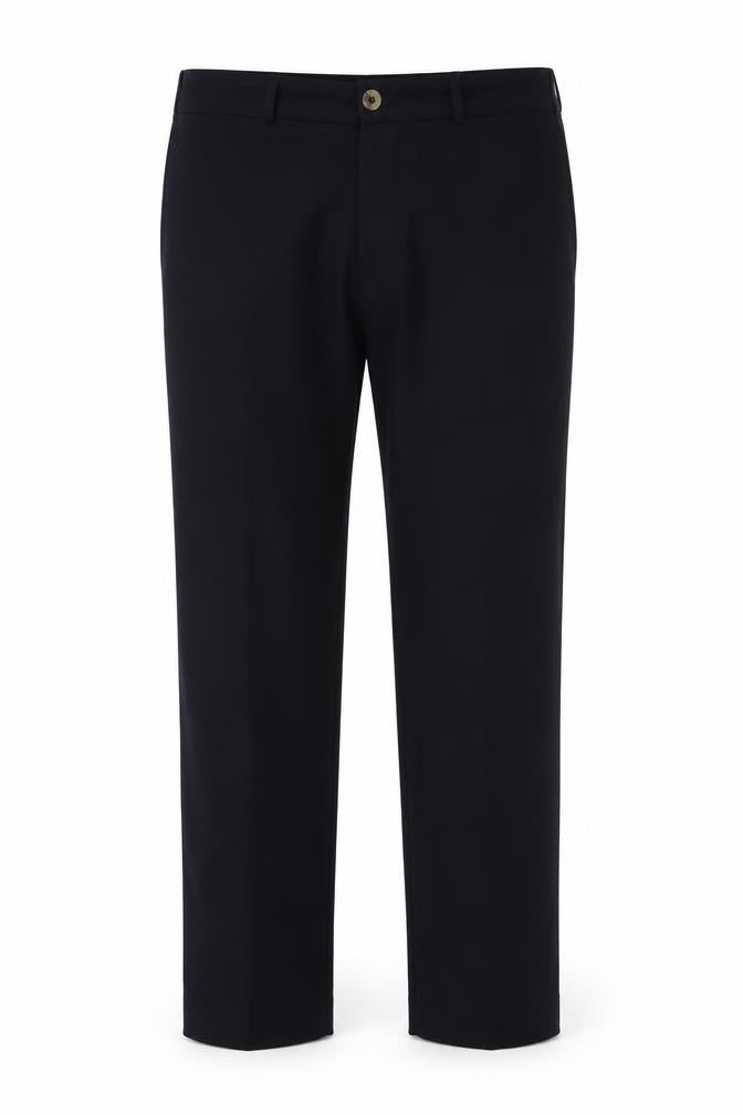 Mens UK Size 40S BHS  Dress Pants Black Trousers