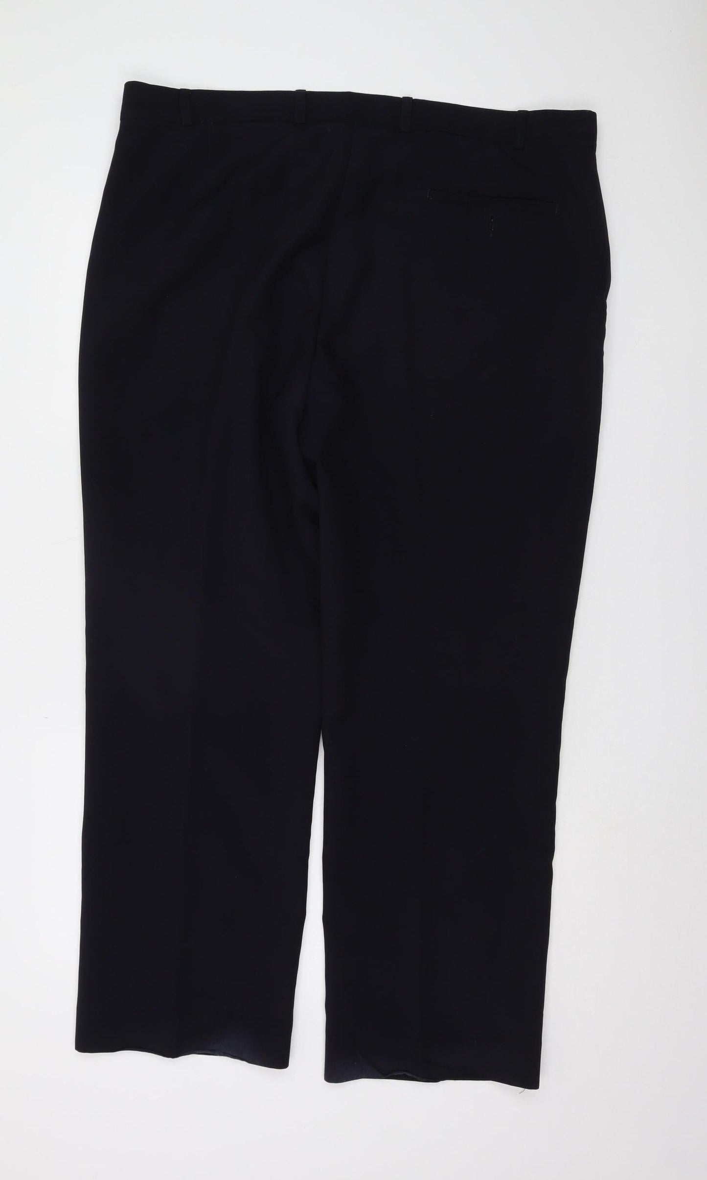 BHS Men's Black Polyester Dress Pants 40S