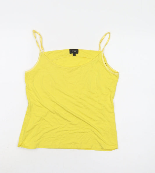 Womens UK Size L Hobbs Yellow Camisole Tank